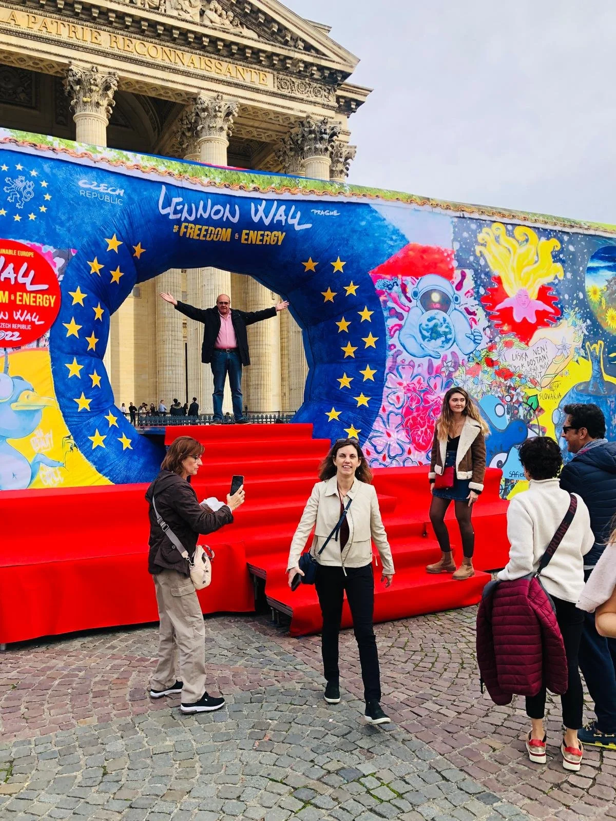 Lennon Wall of Freedom & Energy – Celebrating Unity Through Art